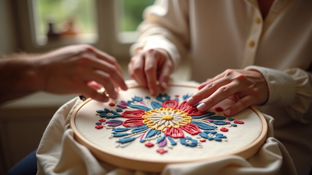 Embroidery and needlework class